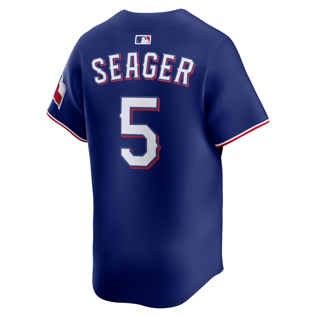 Texas Rangers Corey Seager Nike Royal Alternate 2 Limited Jersey