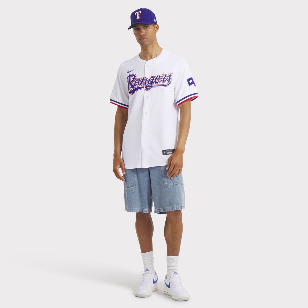 Texas Rangers Corey Seager Nike White Home Limited Player Jersey