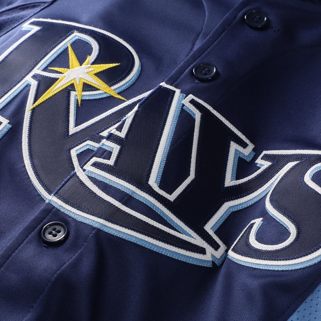 Tampa Bay Rays David Price Mitchell & Ness Blue Authentic Batting Practice Jersey