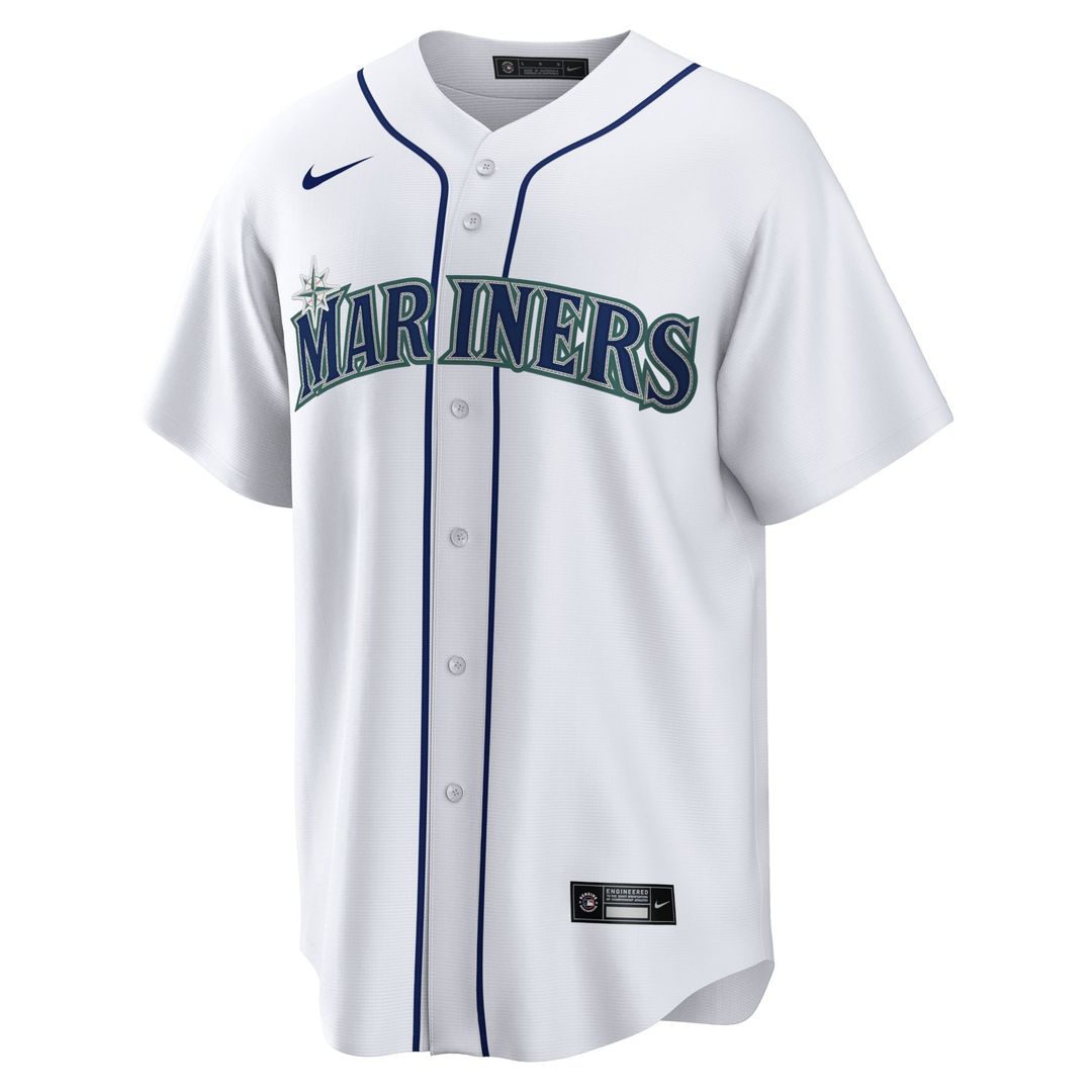 Seattle Mariners JP Crawford Nike White Home Replica Jersey