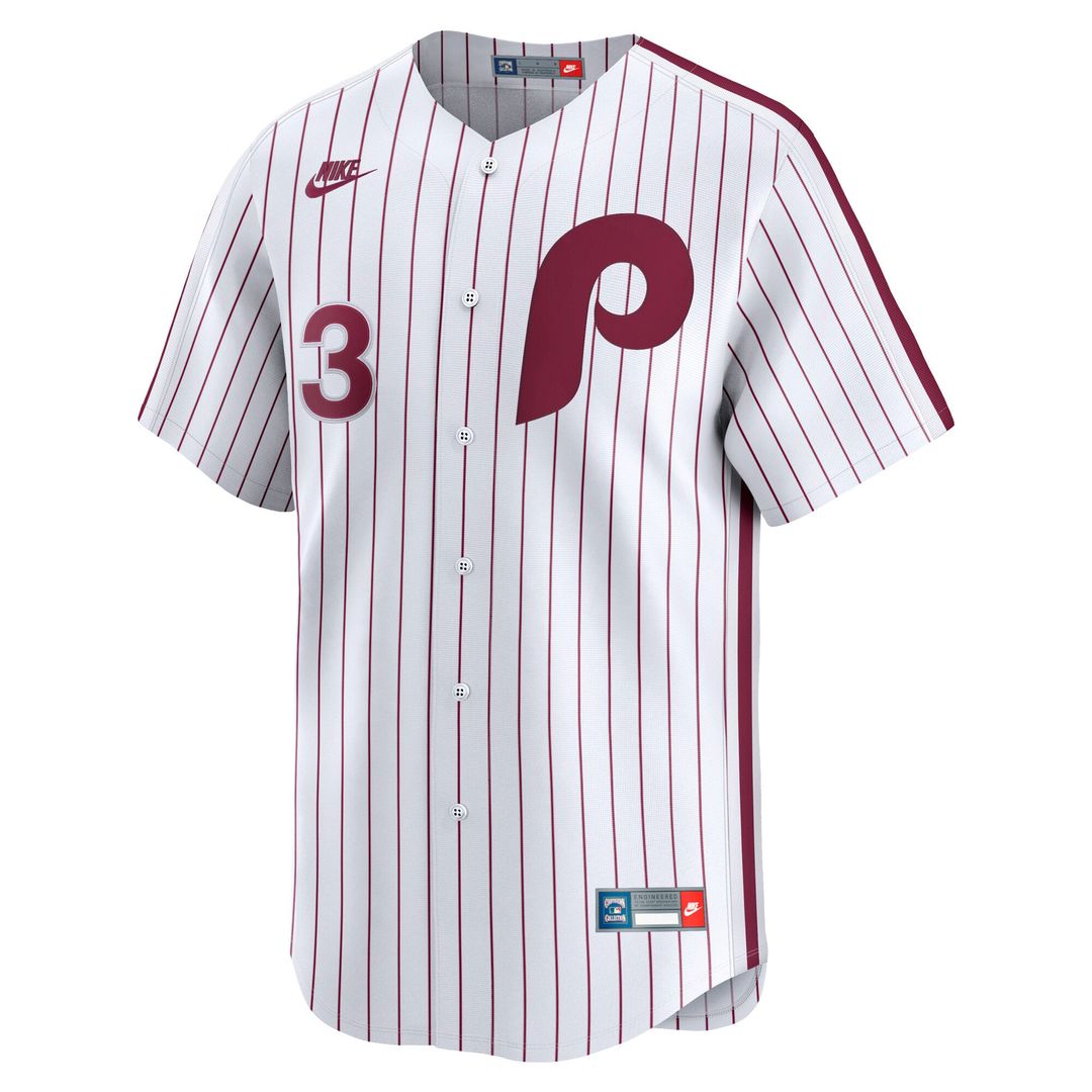 Philadelphia Phillies Bryce Harper Nike White Cooperstown Collection Limited Jersey