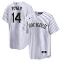 Colorado Rockies Ezequiel Tovar Nike White Home Replica Jersey