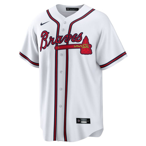 Atlanta Braves Spencer Strider Nike White Replica Player Jersey