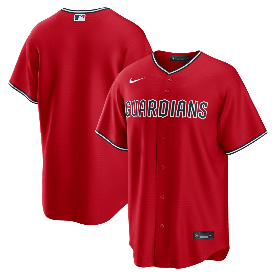 Cleveland Guardians Nike Red Alternate Replica Jersey