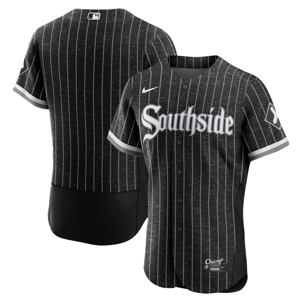 Chicago White Sox Nike Black Alternate Authentic Jersey