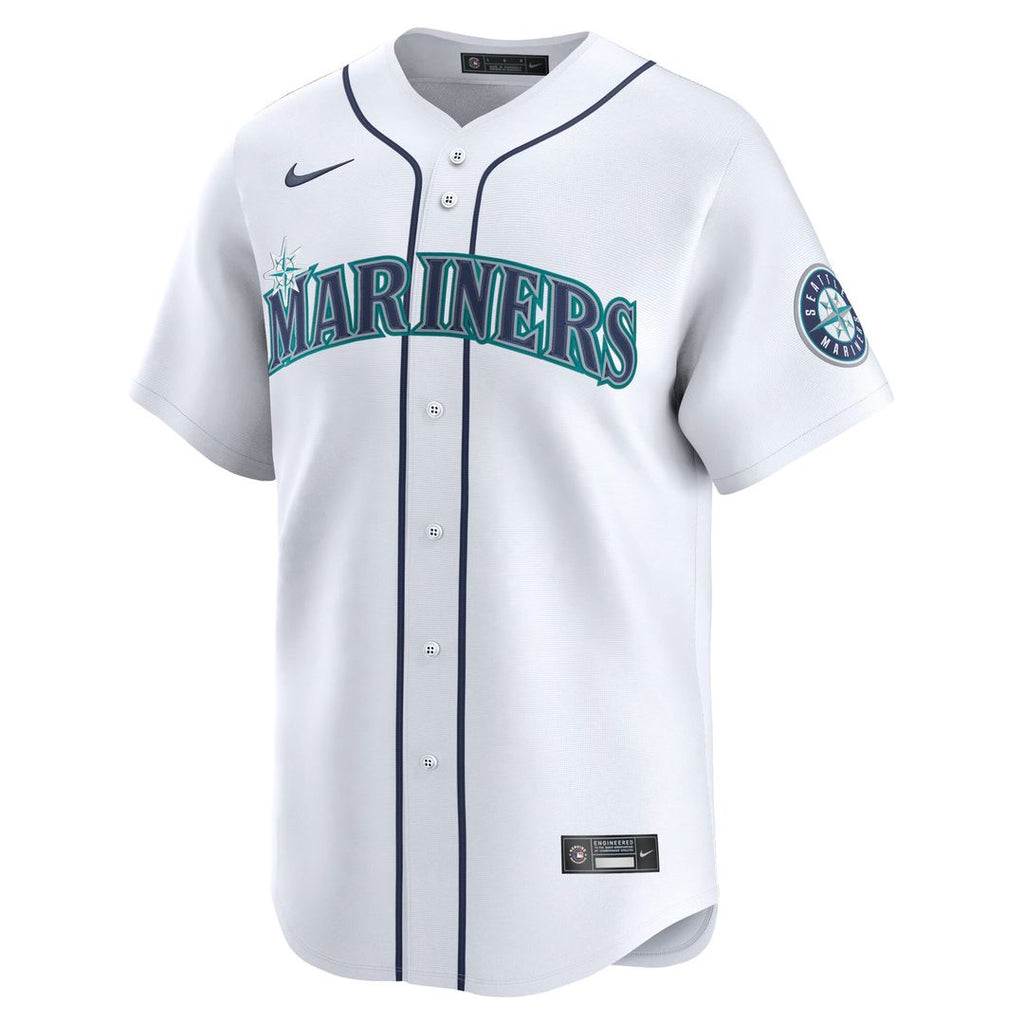 Seattle Mariners Cal Raleigh Nike Teal Alternate Limited Jersey