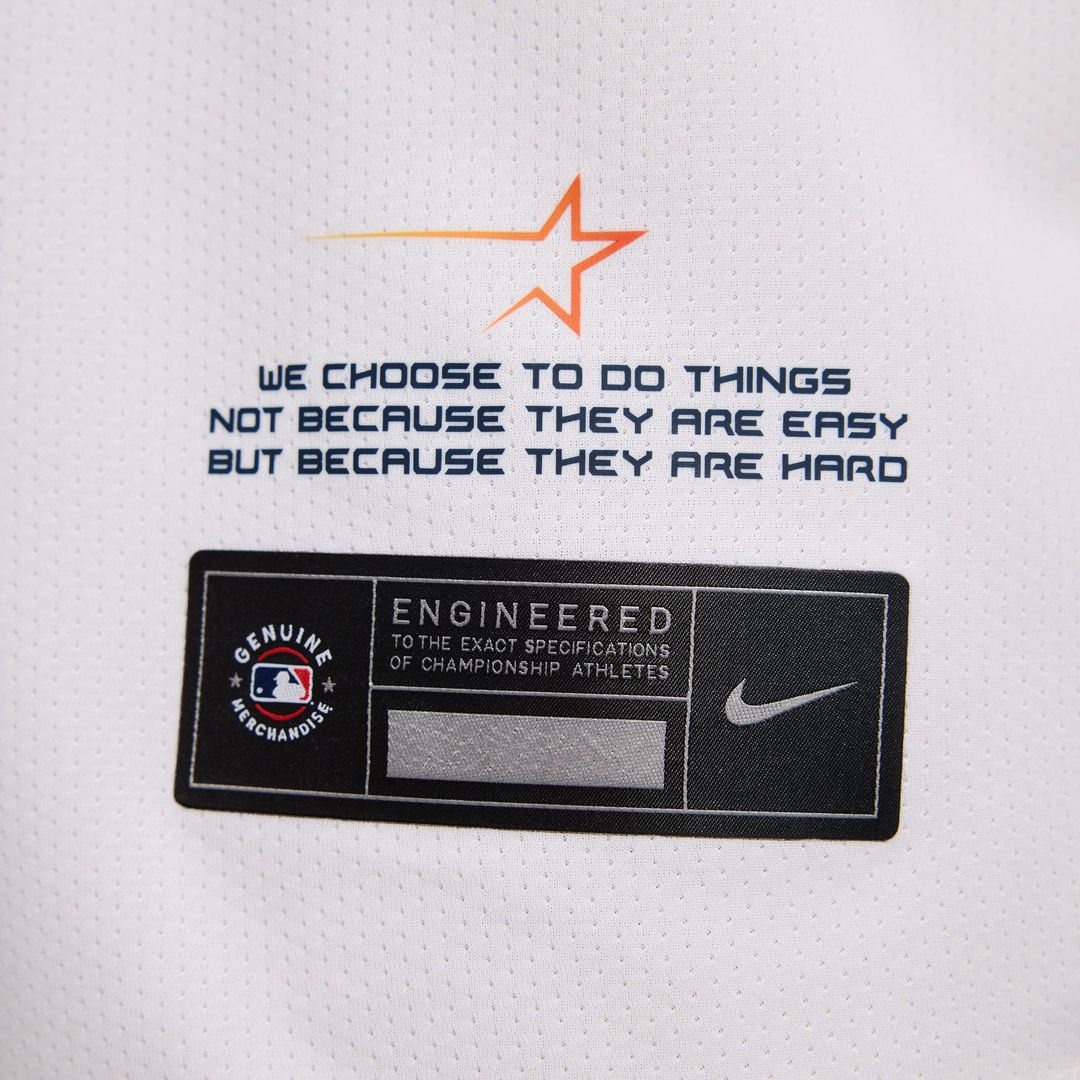 Houston Astros Jose Altuve Nike White 2025 City Connect Limited Player Jersey