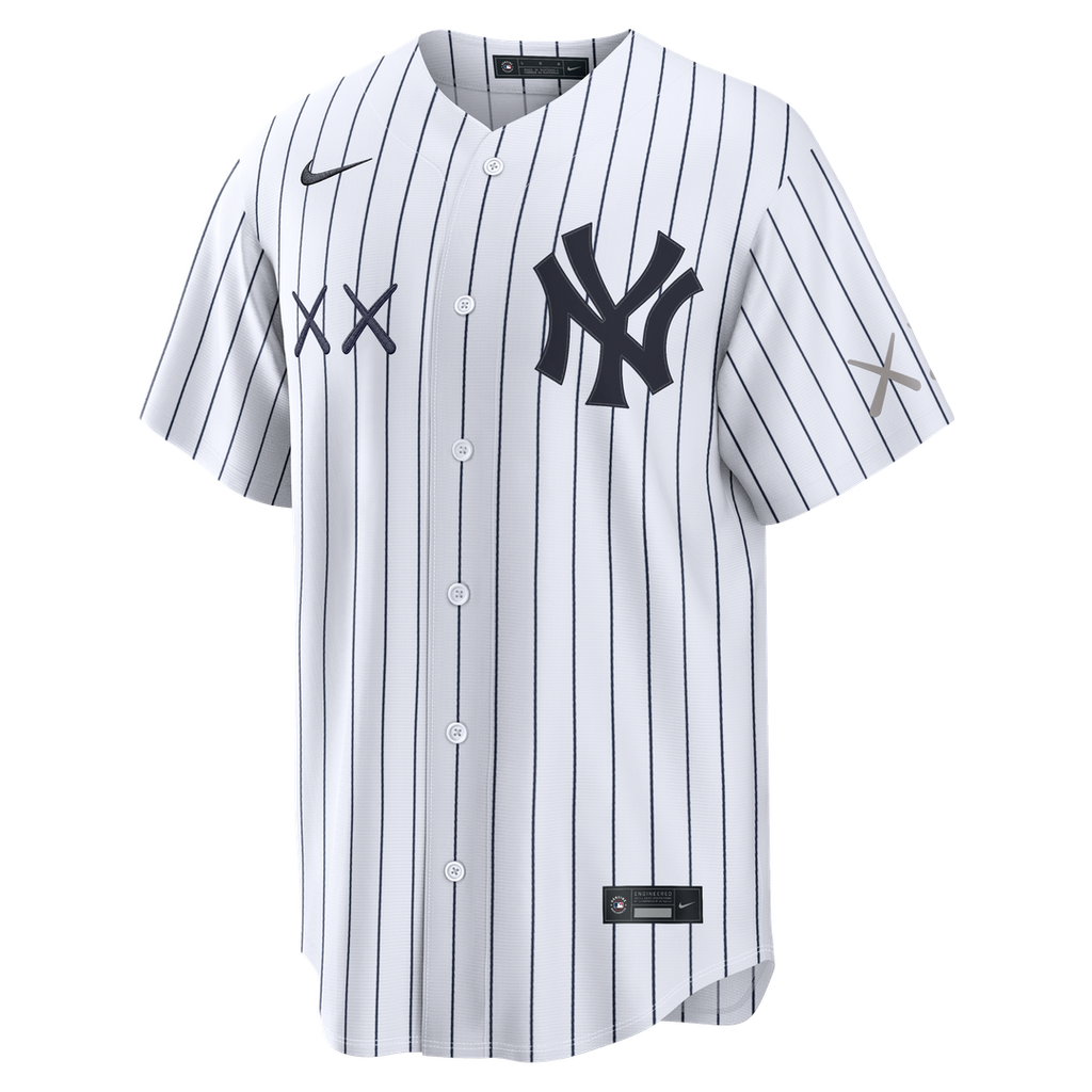 New York Yankees Nike x KAWS White Stadium Jersey