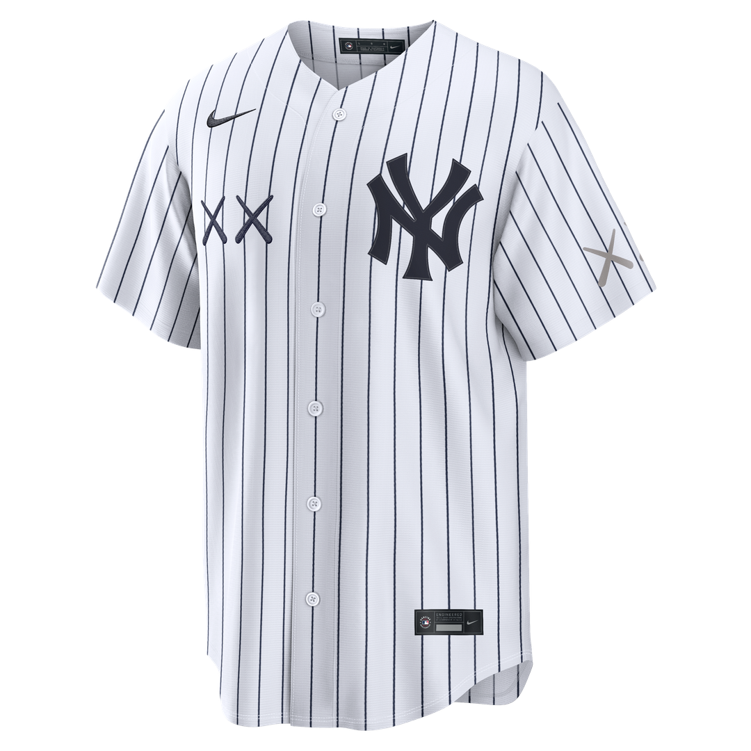 New York Yankees Nike x KAWS White Stadium Jersey