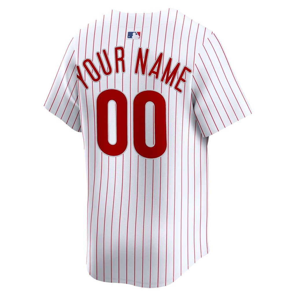 Philadelphia Phillies Nike Light Blue Alternate Limited Custom Jersey