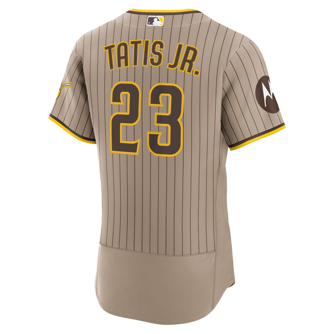 San Diego Padres Fernando Tatis Jr. Nike White Home Authentic Sponsor Patch Jersey