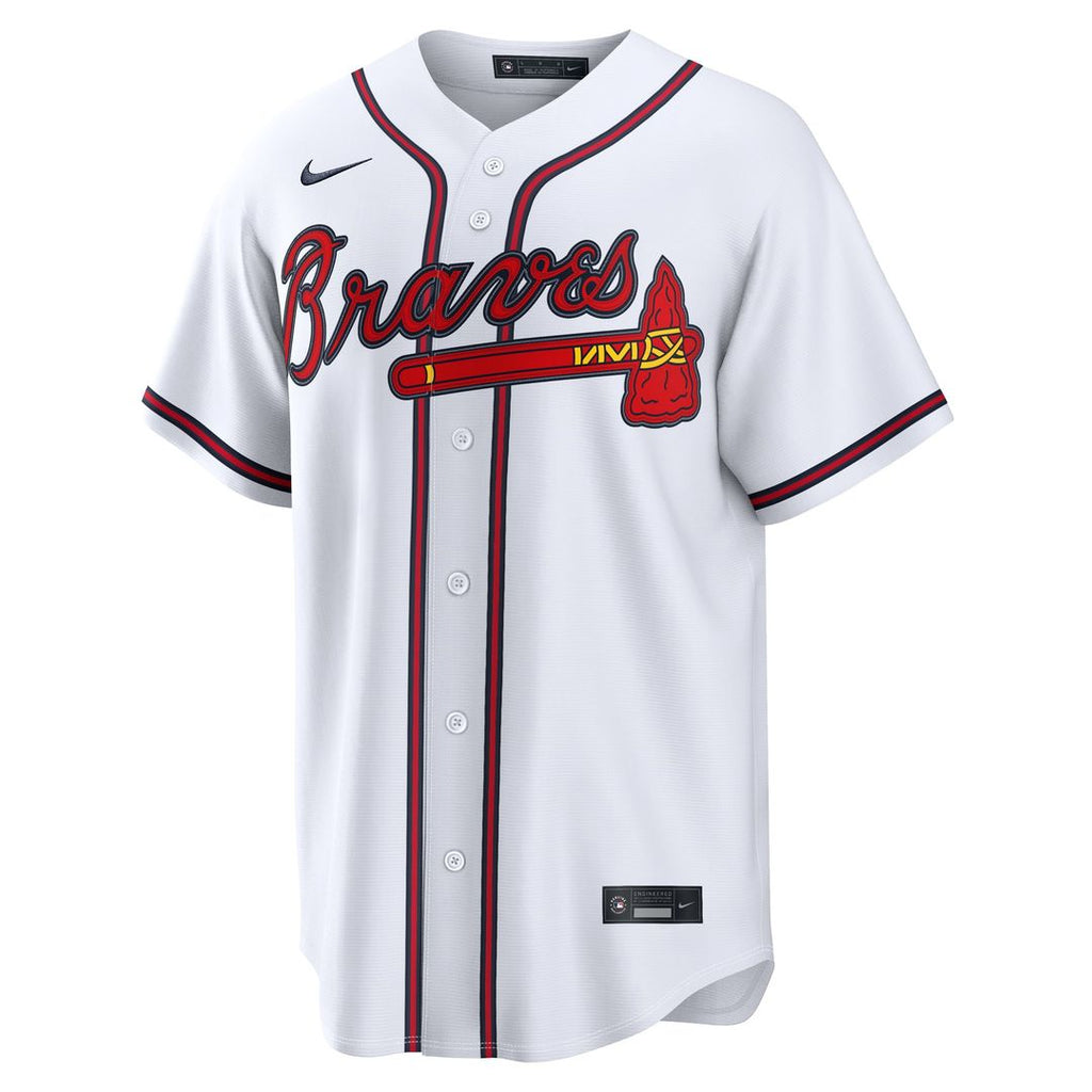 Atlanta Braves Austin Riley Nike White Home Replica Jersey