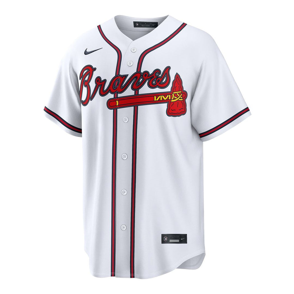Atlanta Braves Mauricio Dubón Nike White Home Replica Jersey