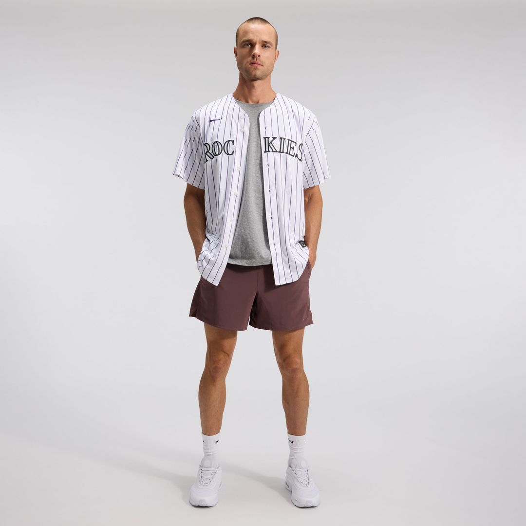 Colorado Rockies Nike White Home Replica Team Jersey