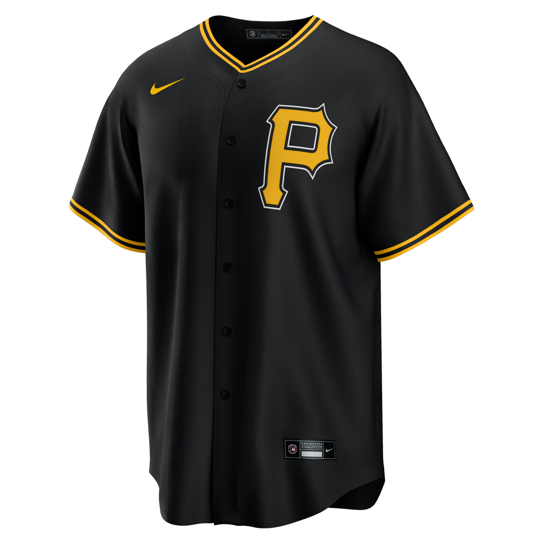 Pittsburgh Pirates Nike Black Alternate Replica Team Jersey