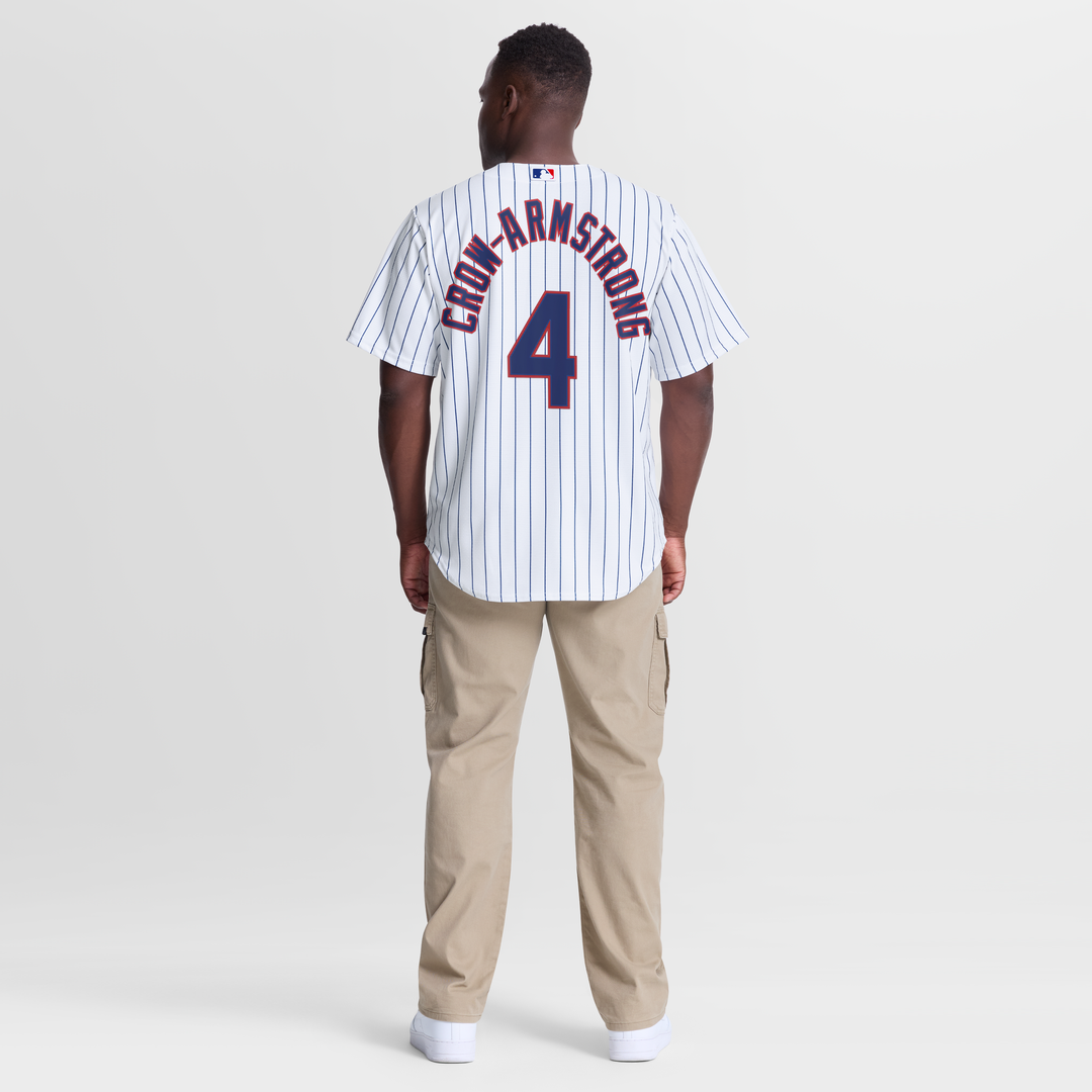 Chicago Cubs Pete Crow-Armstrong Nike White Home Replica Jersey