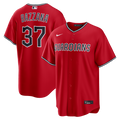 Cleveland Guardians Travis Bazzana Nike Red Alternate Replica Jersey