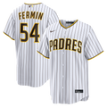 San Diego Padres Freddy Fermin Nike White Home Replica Jersey