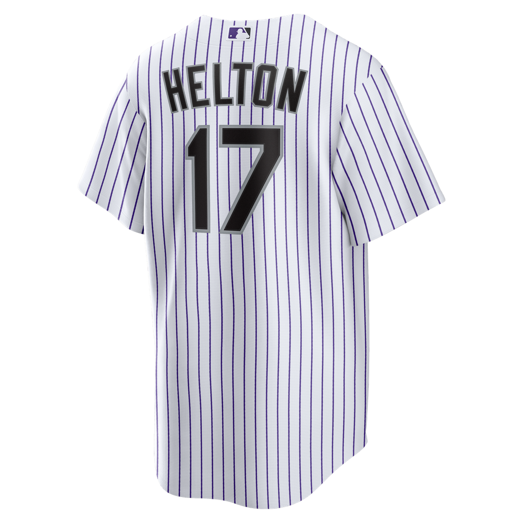 Colorado Rockies Todd Helton Nike White Home Retired Player Replica Jersey