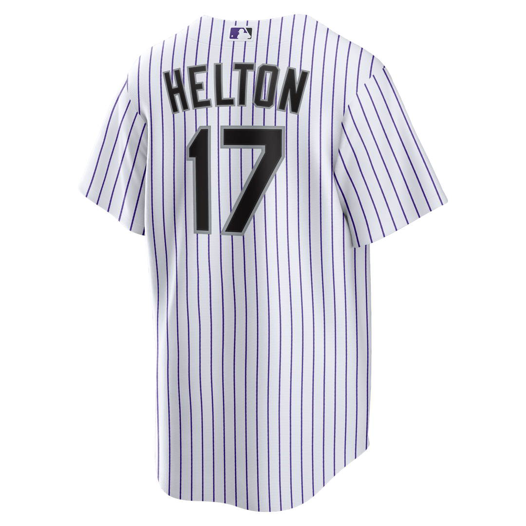 Colorado Rockies Todd Helton Nike White Home Retired Player Replica Jersey