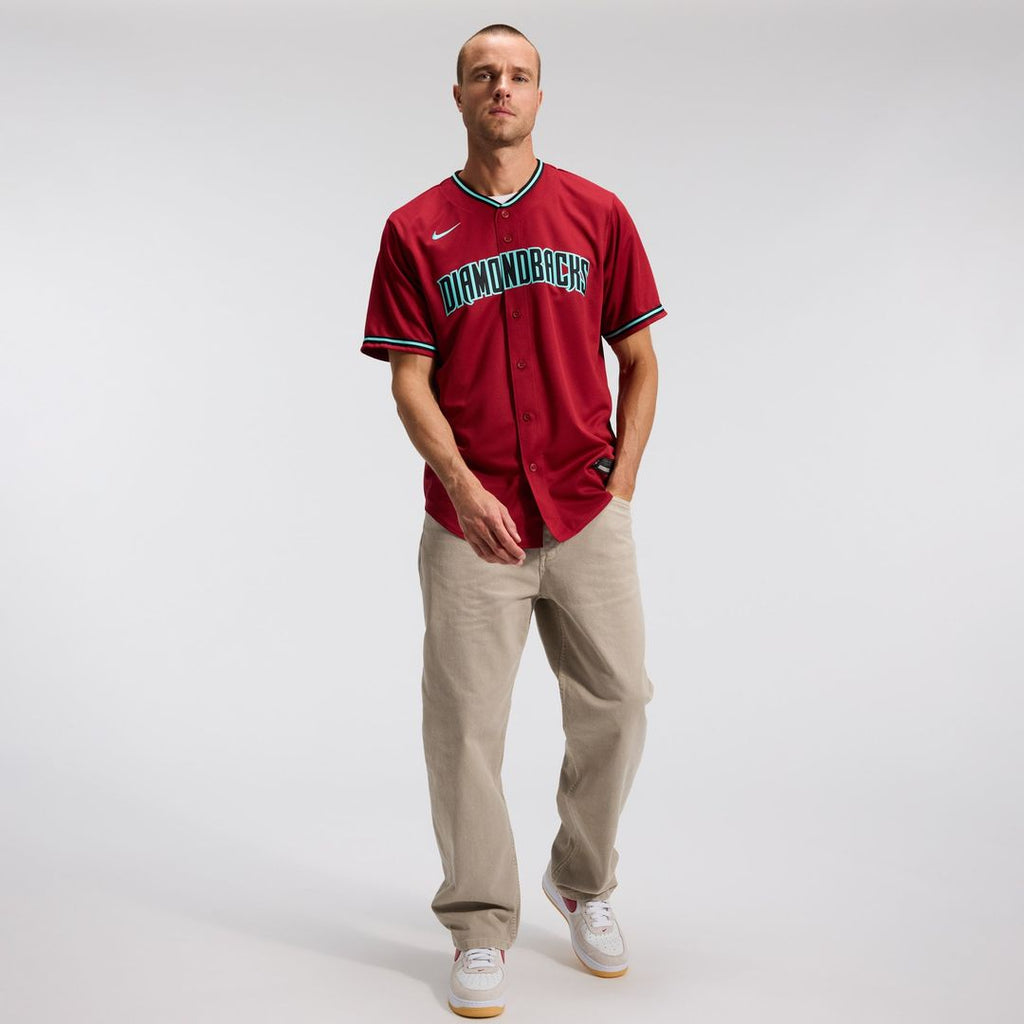 Arizona Diamondbacks Corbin Carroll Nike Gray Road Replica Jersey