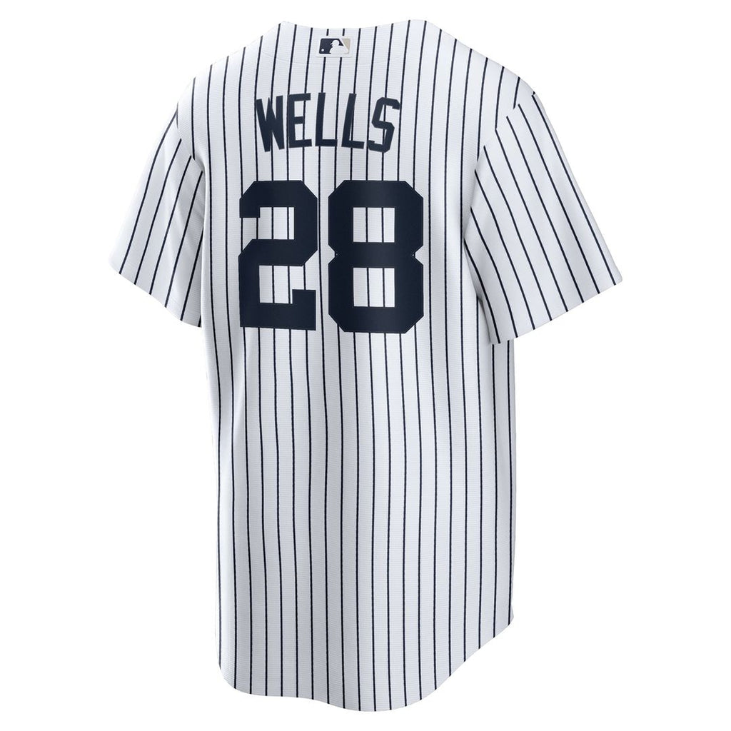 New York Yankees Austin Wells Nike White Home Replica Jersey