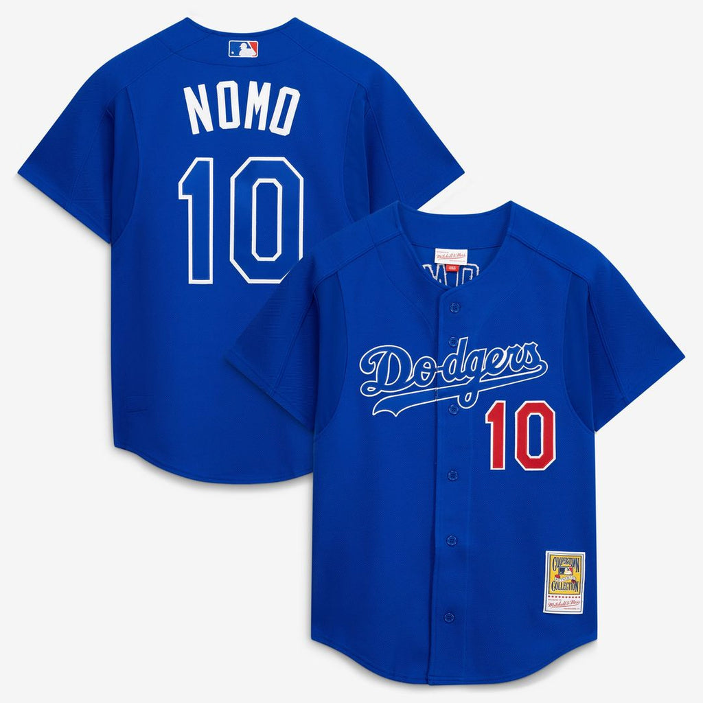 Los Angeles Dodgers Hideo Nomo Mitchell & Ness Royal Cooperstown Collection 2004 Batting Practice Jersey