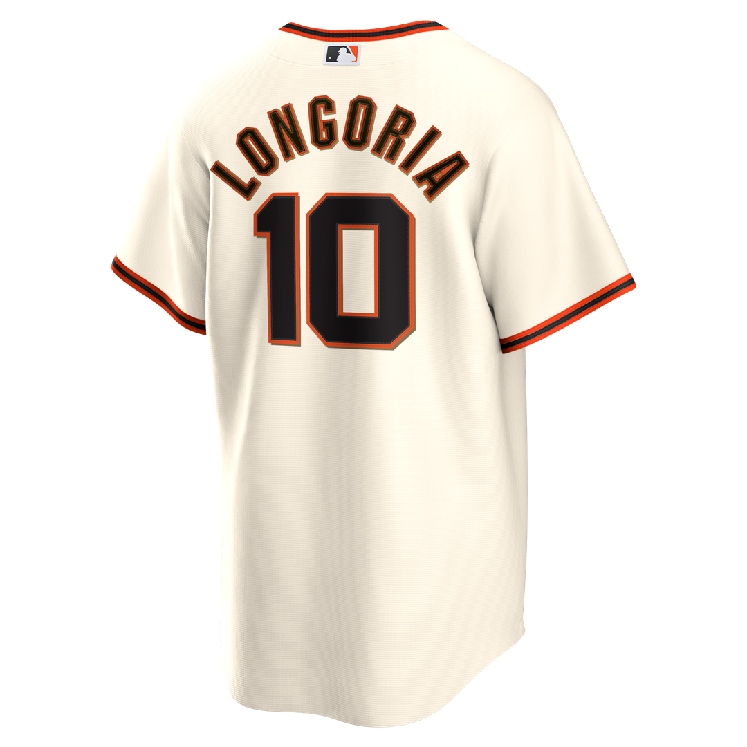 San Francisco Giants Evan Longoria Nike Cream Home Retired Player Replica Jersey