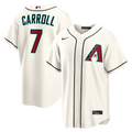 Arizona Diamondbacks Corbin Carroll Nike Cream Home Replica Jersey